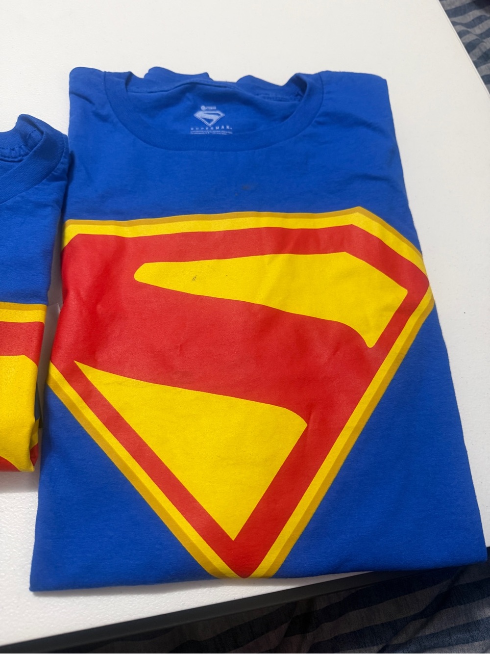Superman Big Shield Tee in Blue, Red & Yellow